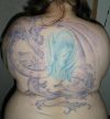 girl's back pics tattoo design